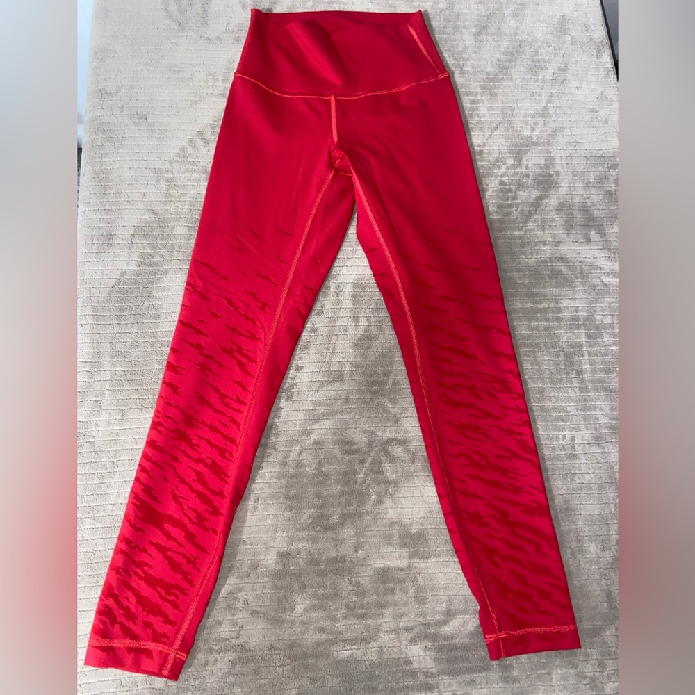 Lululemon Athletica Red Leggings Size 4